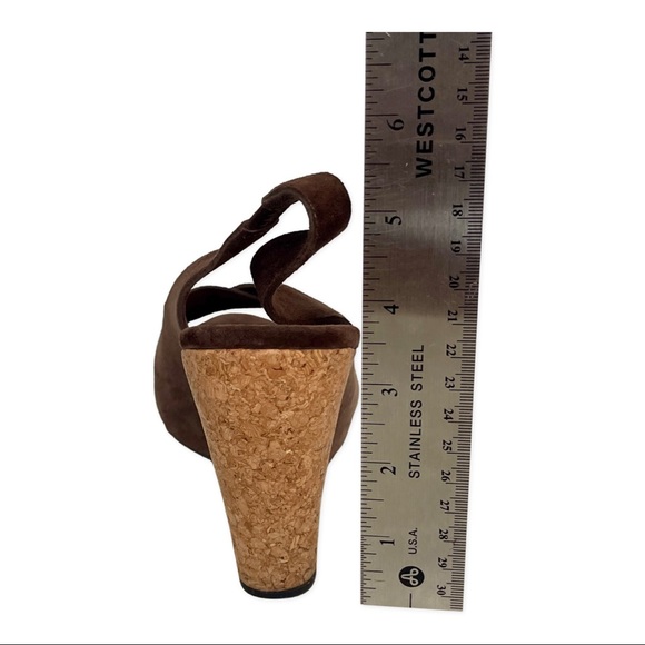 UGG Suede Wedge Sandals - Tan - Picture 7 of 7